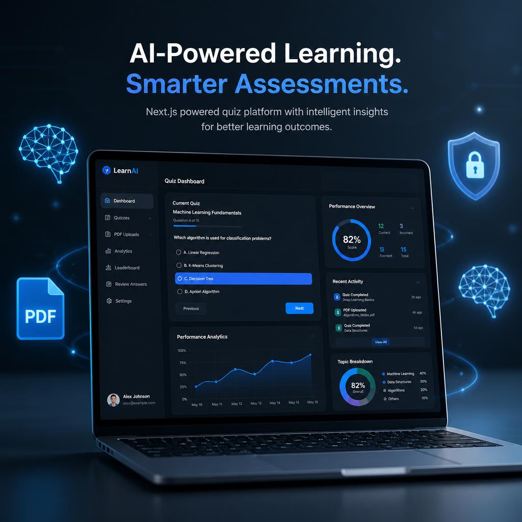 EduQuiz assessment platform